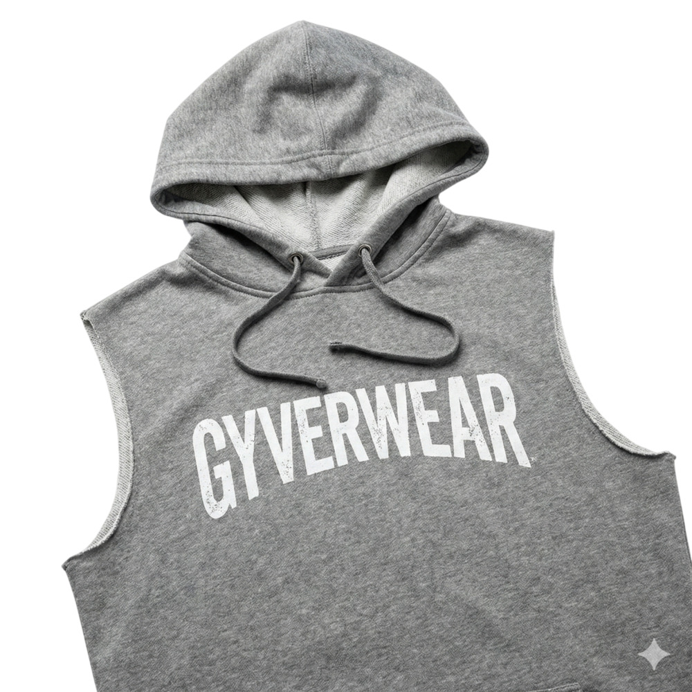 Sleeveless Gym Hoodie