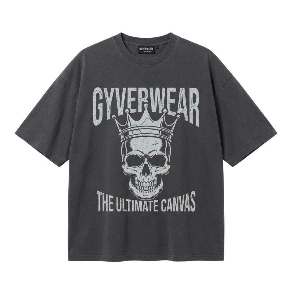 Graphic Print Oversized Tee