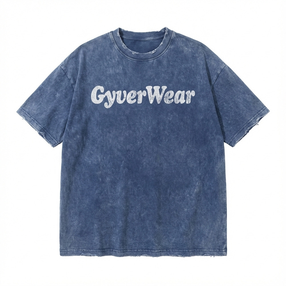 Acid Wash Oversized T-Shirt