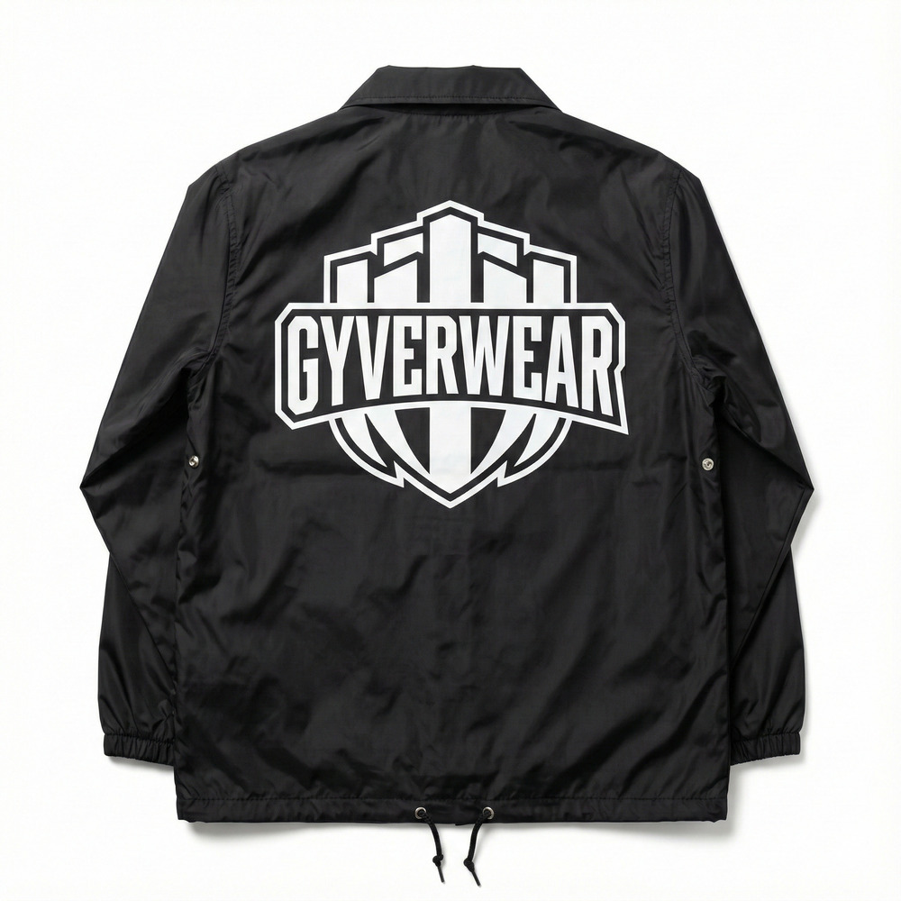 Nylon Coach Jacket